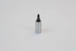 #0 1/4" Drive Phillips Screwdriver Chrome Bit Socket