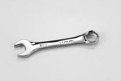 11 Mm 12 Point Metric Short Combination Chrome Wrench