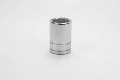 11/16" 1/2" Drive 12 Point Fractional Standard Chrome Socket