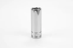 13 Mm 1/4" Drive 6 Point Metric Deep Chrome Socket