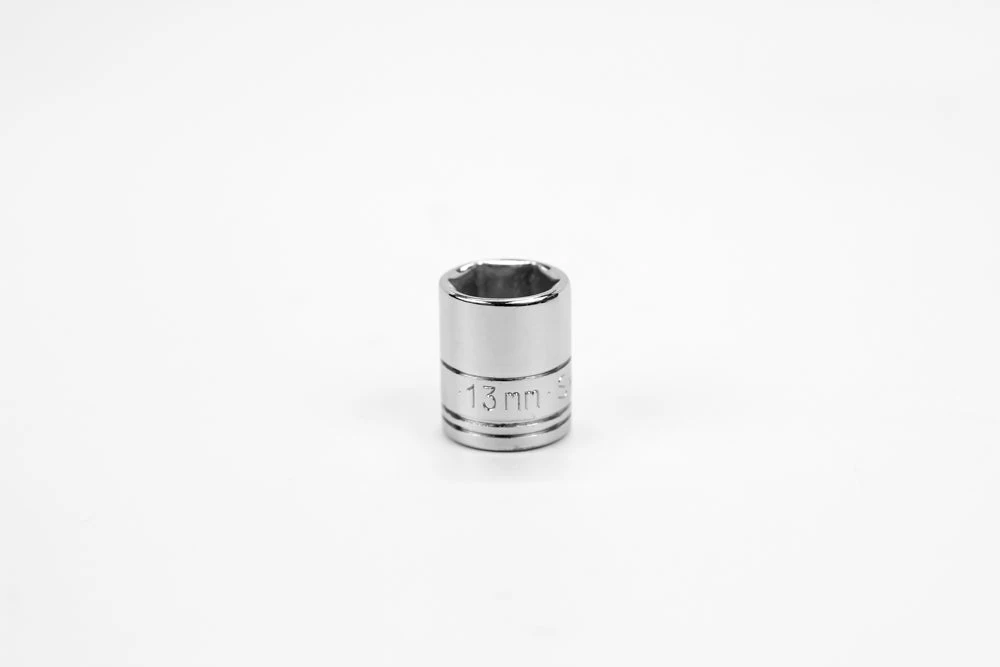 13 Mm 1/4" Drive 6 Point Metric Standard Chrome Socket 3 13 Mm 1/4" Drive 6 Point Metric Standard Chrome Socket
