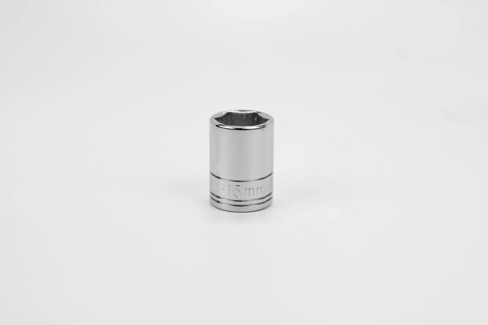 15 Mm 3/8" Drive Metric Standard Chrome Socket 3 15 Mm 3/8" Drive Metric Standard Chrome Socket