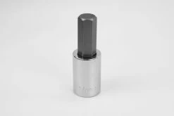 17 Mm 1/2" Drive Hex Chrome Bit Socket