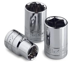 18 Mm 3/8" Drive 6 Point Metric Standard Chrome Socket