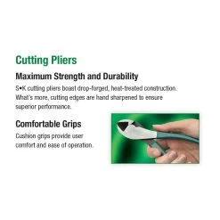 4.5" Diagonal Cutting Pliers -Sk Tools Usa, Llc Shop 181 Bullets