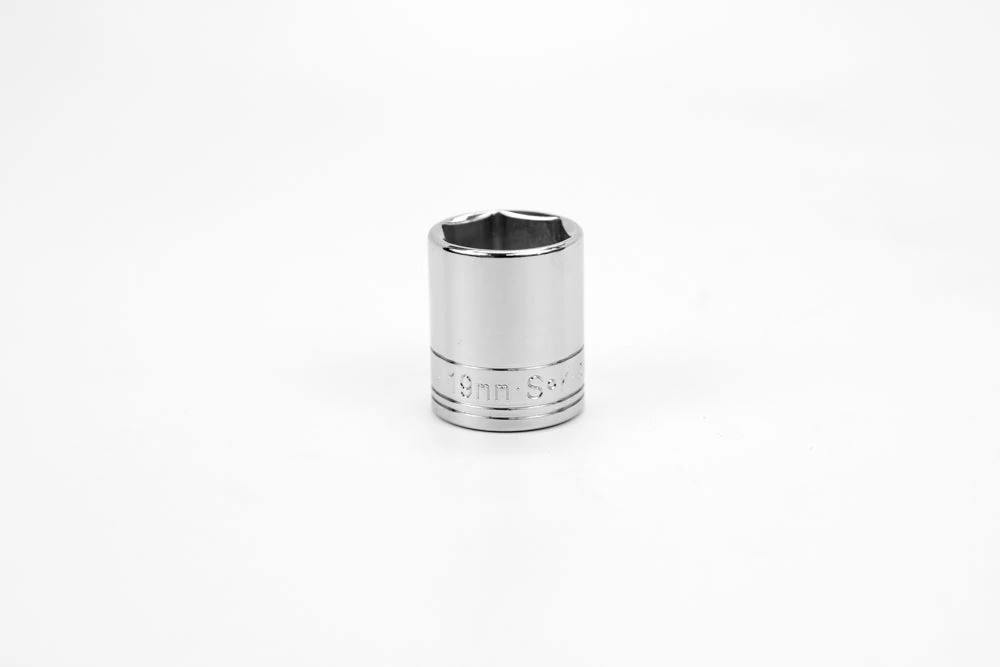 19 Mm 3/8" Drive Metric Standard Chrome Socket 3 19 Mm 3/8" Drive Metric Standard Chrome Socket