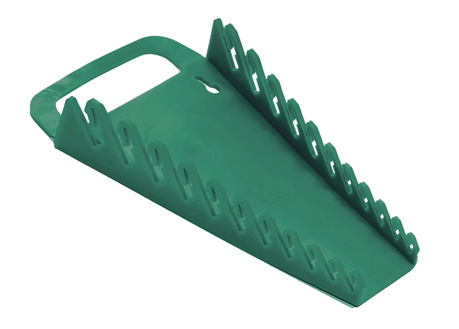 1074 SK Tools Green Plastic Wrench Rack For 15 Tools 3 1074 SK Tools Green Plastic Wrench Rack For 15 Tools