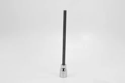 1/4" 3/8" Drive Long Hex Chrome Bit Socket