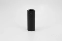 21 Mm 1/2" Drive 6 Point Deep Metric Impact Socket