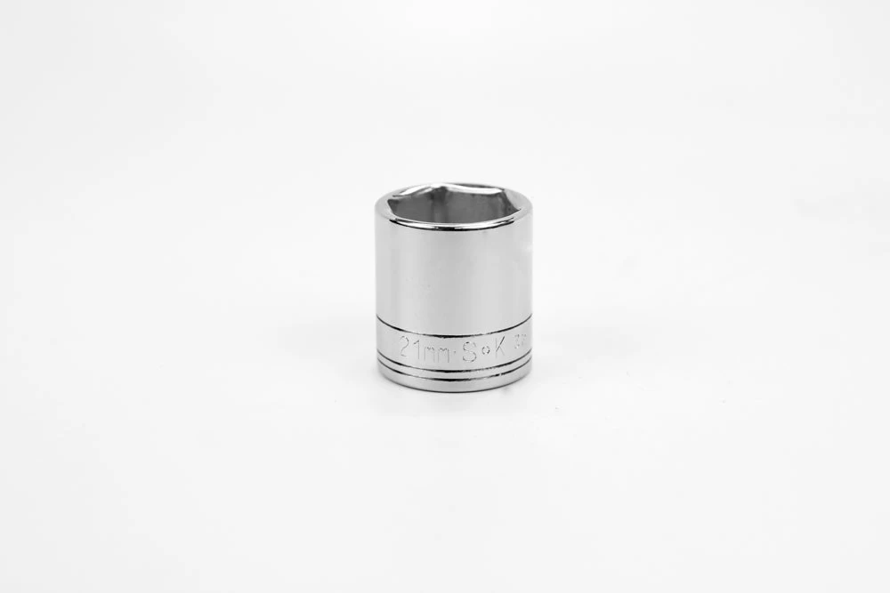 21 Mm 3/8" Drive Metric Standard Chrome Socket 2 21 Mm 3/8" Drive Metric Standard Chrome Socket