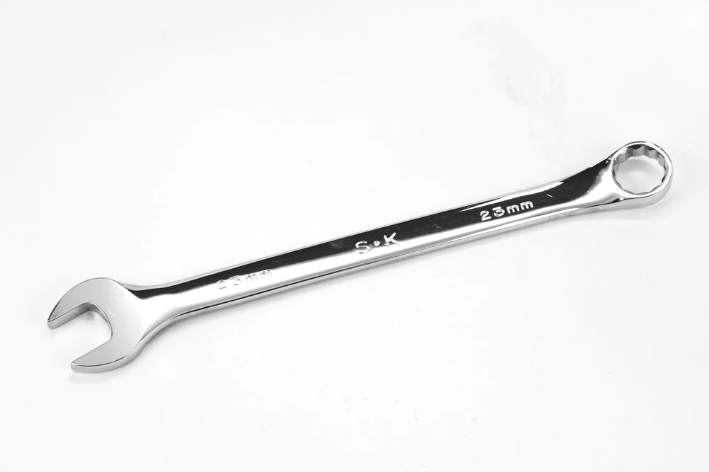 23 Mm 12 Point Metric Long Combination Chrome Wrench 3 23 Mm 12 Point Metric Long Combination Chrome Wrench