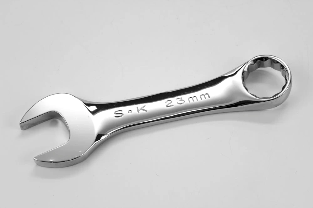 23 Mm 12 Point Metric Short Combination Chrome Wrench 3 23 Mm 12 Point Metric Short Combination Chrome Wrench