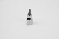 3/16" 3/8" Drive Hex Chrome Bit Socket