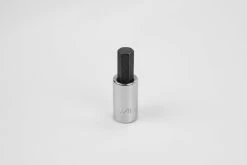 3/8" 3/8" Drive Hex Chrome Bit Socket