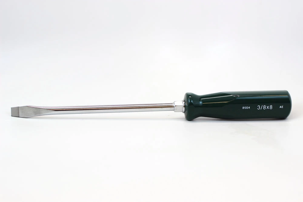 3/8" X 8" SureGrip Slotted Screwdriver 3 3/8" X 8" SureGrip Slotted Screwdriver