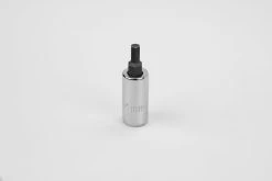 4 Mm 1/4" Drive Hex Chrome Bit Socket