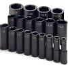 19 Piece 1/2" Drive 6 Point Fractional Deep Impact Socket Set 2 19 Piece 1/2" Drive 6 Point Fractional Deep Impact Socket Set -Sk Tools Usa, Llc Shop 4049 rev110722
