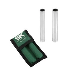 1/4" Drive, 6 Point, Extra Deep, 2 Piece Chrome Socket Set