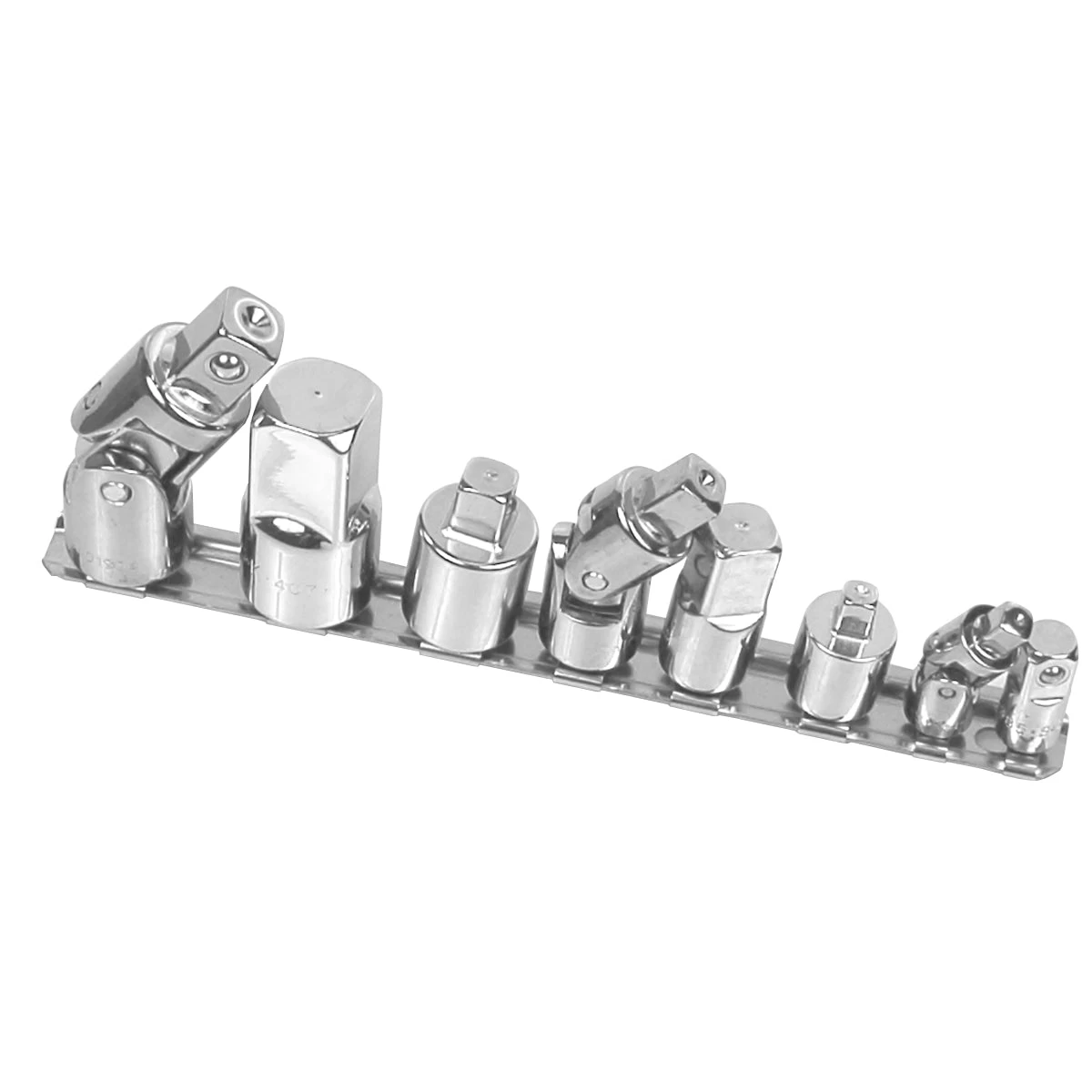 8 Piece Chrome Universal/Adapters Set 3 8 Piece Chrome Universal/Adapters Set