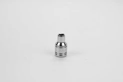4.5 Mm 1/4" Drive 6 Point Metric Standard Chrome Socket