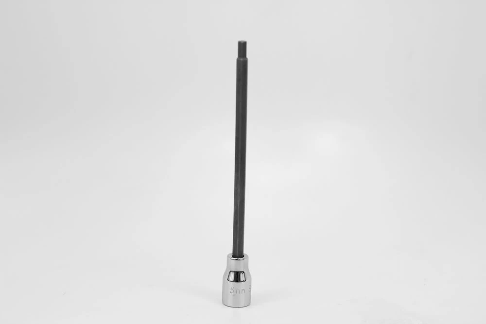 5 Mm 3/8" Drive Long Hex Chrome Bit Socket 3 5 Mm 3/8" Drive Long Hex Chrome Bit Socket