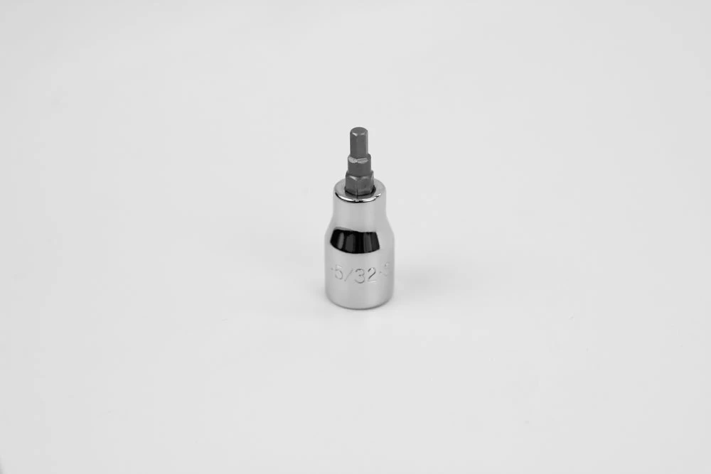 5/32" 3/8" Drive Hex Chrome Bit Socket 3 5/32" 3/8" Drive Hex Chrome Bit Socket