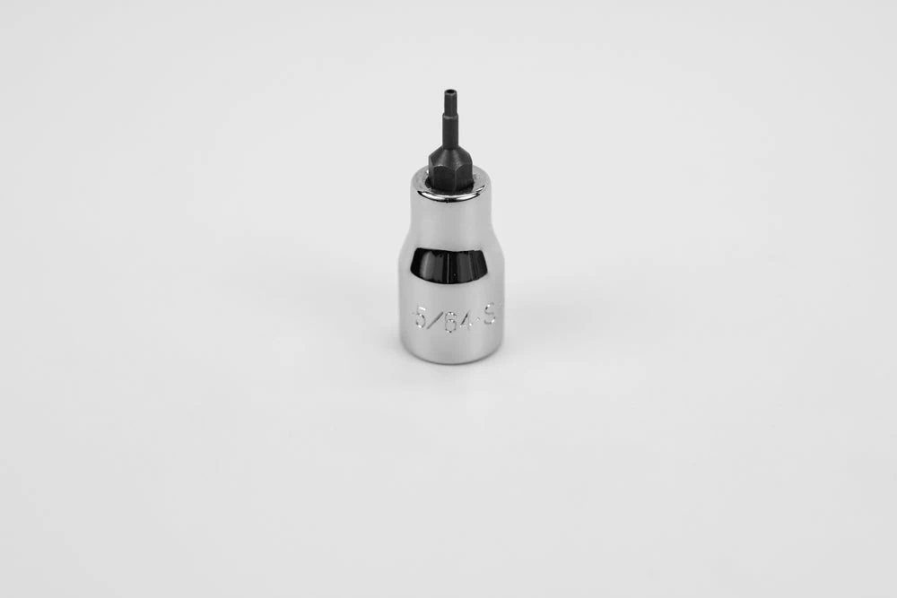 5/64" 3/8" Drive Tamper Proof Hex Chrome Bit Socket 3 5/64" 3/8" Drive Tamper Proof Hex Chrome Bit Socket