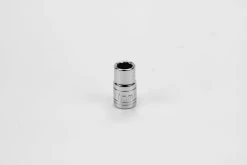 7 Mm 1/4" Drive 12 Point Metric Standard Chrome Socket