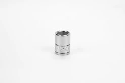 7/16" 1/4" Drive 6 Point Fractional Standard Chrome Socket