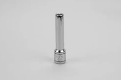 7/32" 1/4" Drive 6 Point Fractional Deep Chrome Socket
