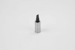 9/32" 3/8" Drive Slotted Screwdriver Chrome Bit Socket