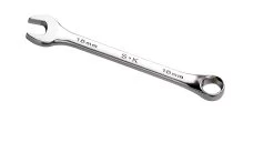 11/16" 6 Point Fractional Long Combination Chrome Wrench